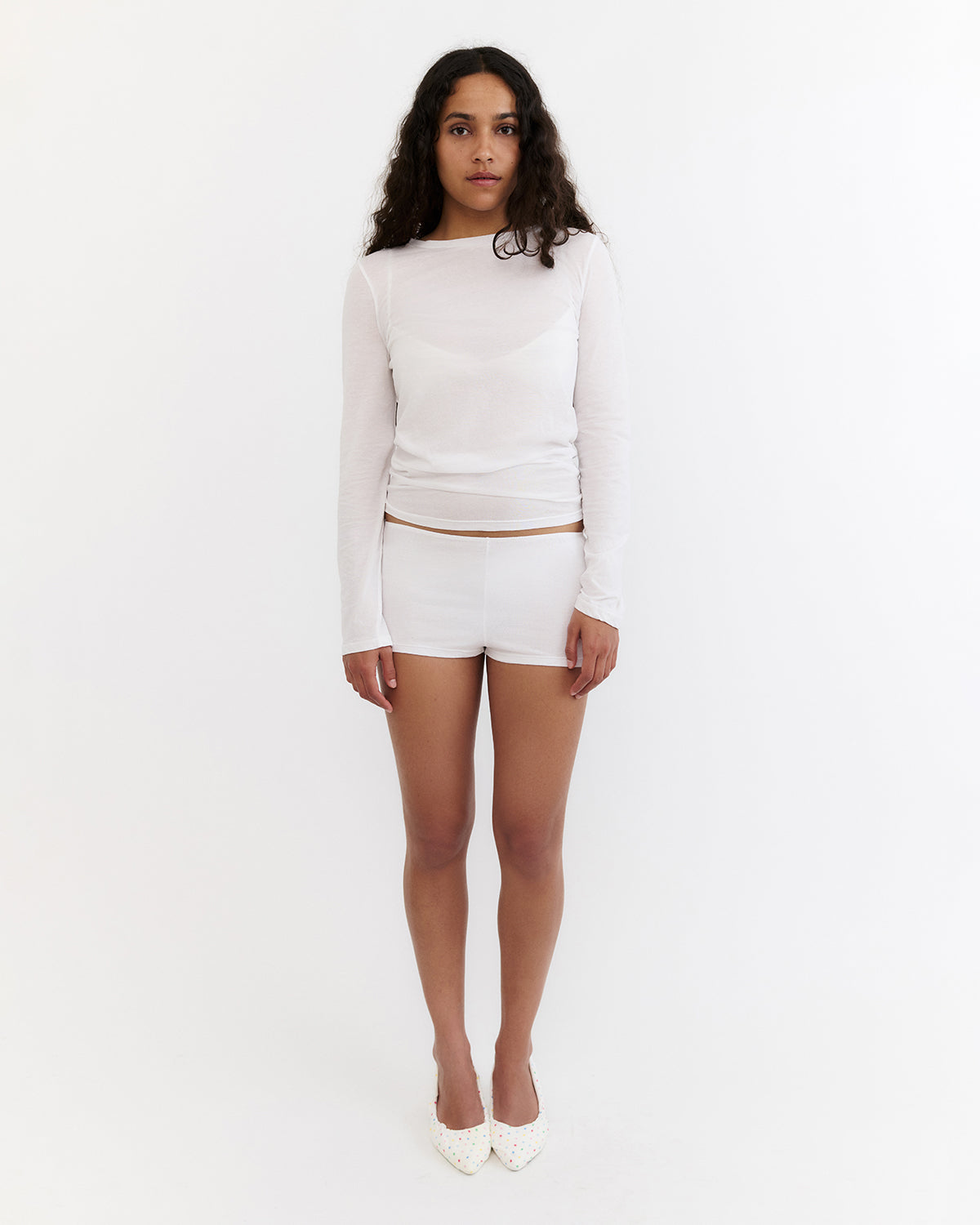 Cora Longsleeve (White)