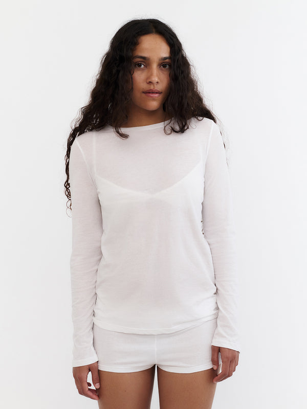 Cora Longsleeve (White)
