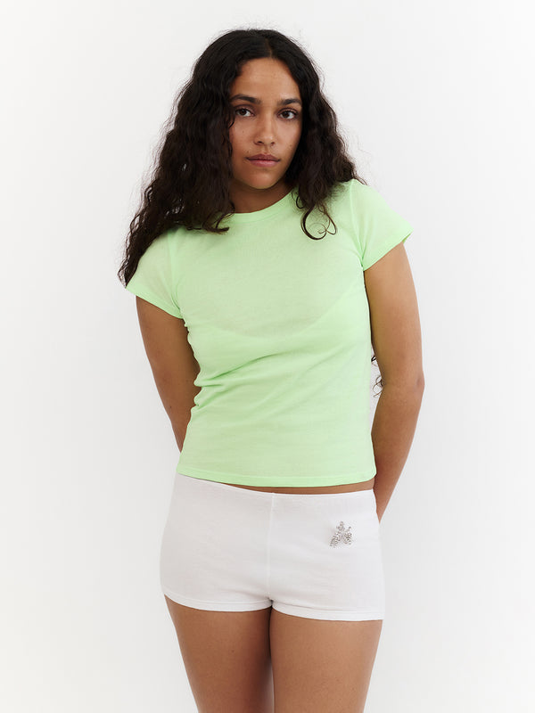 Summer Boyshort (White)
